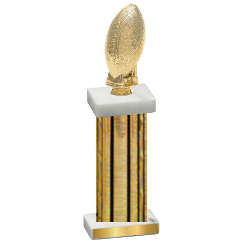 Single Gold Glacier Football Trophy