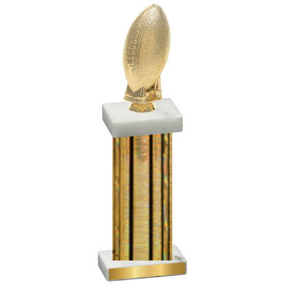 Single Gold Glacier Football Trophy