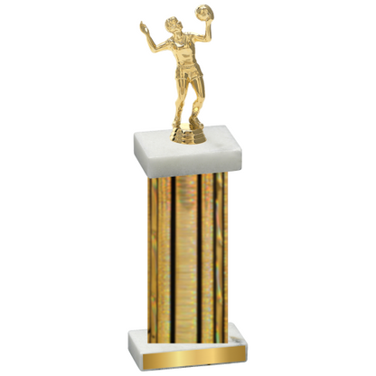 Single Gold Glacier Volleyball Trophy