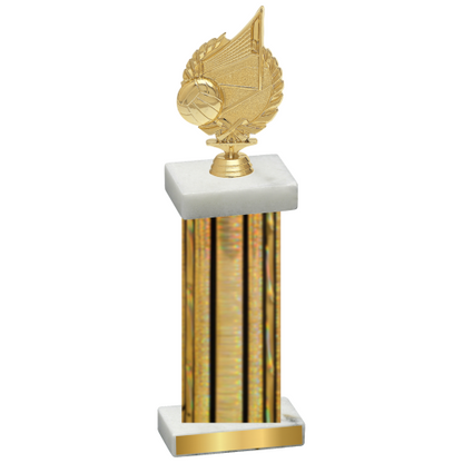 Single Gold Glacier Volleyball Trophy