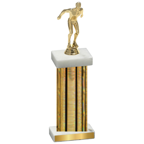 Single Gold Glacier Swimming Trophy