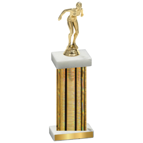 Single Gold Glacier Tennis Trophy