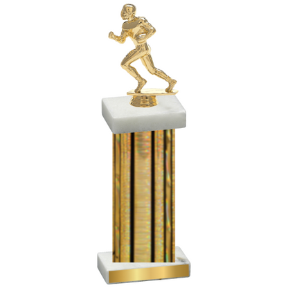 Single Gold Glacier Football Trophy