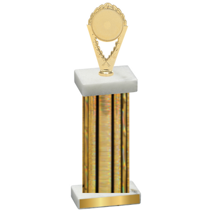 Single Gold Glacier Insert Trophy