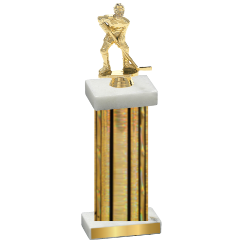 Single Gold Glacier Hockey Trophy