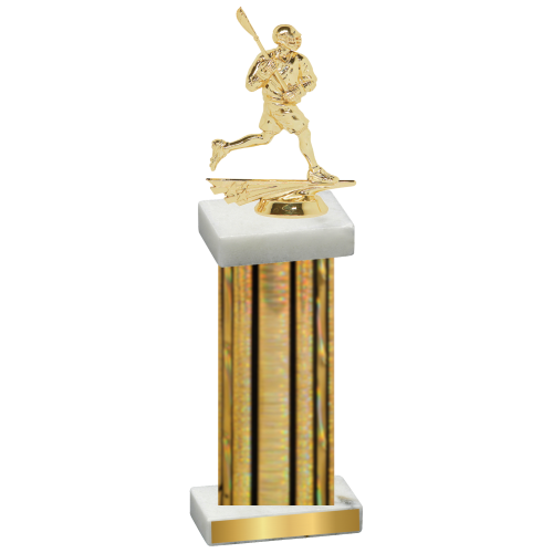 Single Gold Glacier Lacrosse Trophy