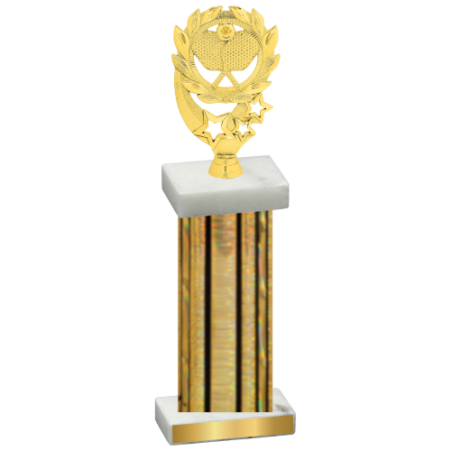 Single Gold Glacier Pickleball Trophy