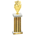 Single Gold Glacier Pickleball Trophy