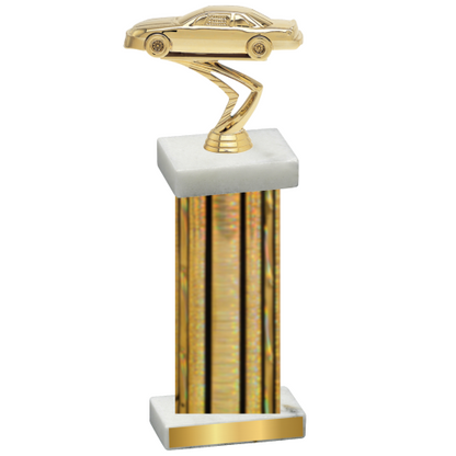 Single Gold Glacier Cars Trophy