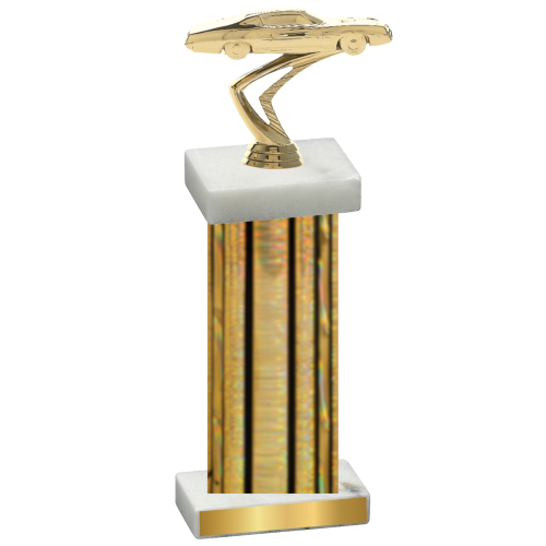 Single Gold Glacier Cars Trophy