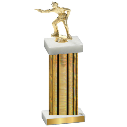 Single Gold Glacier Shooter Trophy