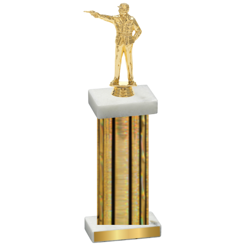 Single Gold Glacier Shooter Trophy