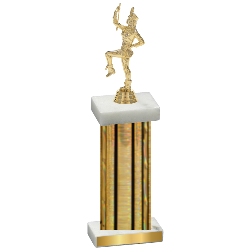 Single Gold Glacier Majorette Trophy