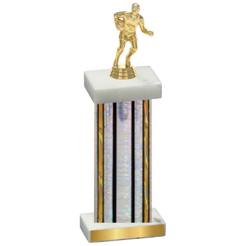 Single Silver Glacier Rugby Trophy