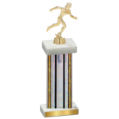 Single Silver Glacier Running Trophy