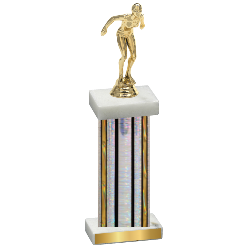 Single Silver Glacier Tennis Trophy