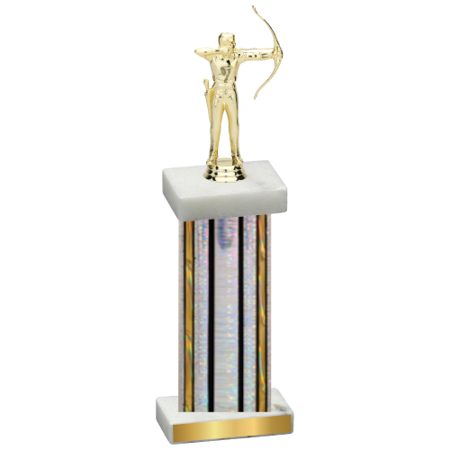 Single Silver Glacier Archery Trophy