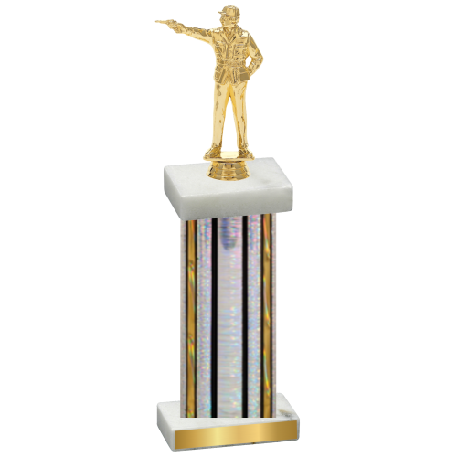 Single Silver Glacier Shooter Trophy