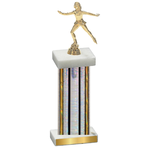 Single Silver Glacier Skater Trophy