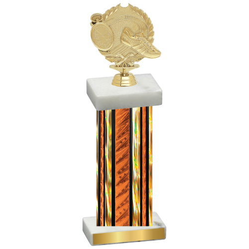 Single Orange Glacier Running Trophy