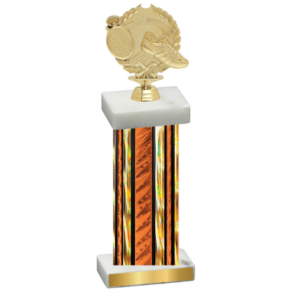 Single Orange Glacier Running Trophy