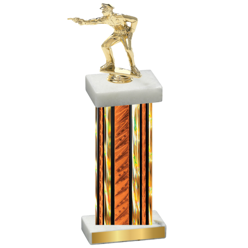 Single Orange Glacier Shooter Trophy