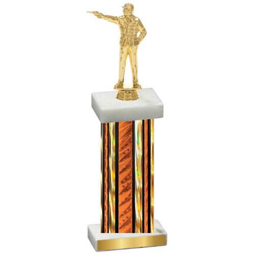 Single Orange Glacier Shooter Trophy