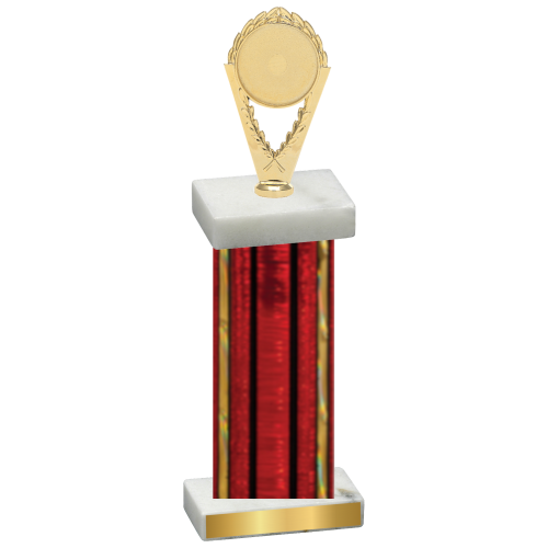 Single Red Glacier Insert Trophy