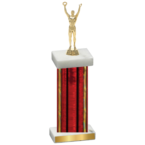 Single Red Glacier Victory Trophy