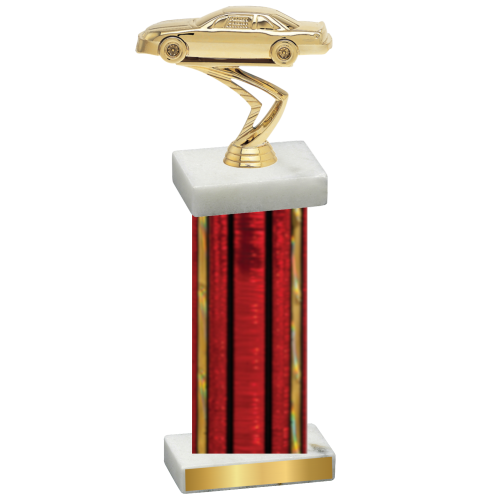 Single Red Glacier Cars Trophy