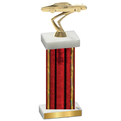 Single Red Glacier Cars Trophy