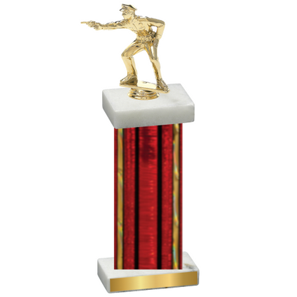 Single Red Glacier Shooter Trophy