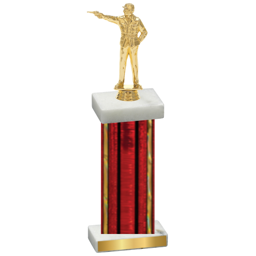 Single Red Glacier Shooter Trophy