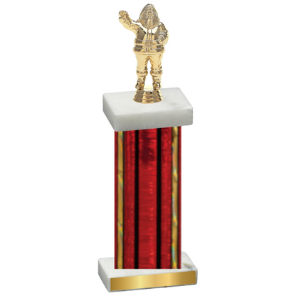 Single Red Glacier Holiday Trophy