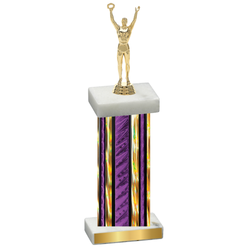 Single Purple Glacier Victory Trophy