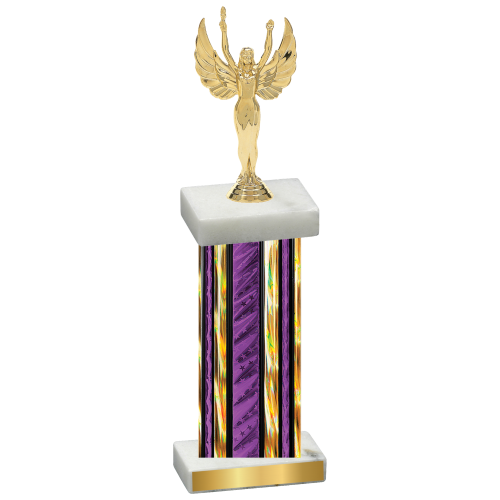 Single Purple Glacier Victory Trophy