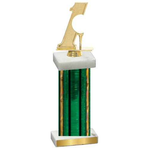 Single Green Glacier Golf Trophy