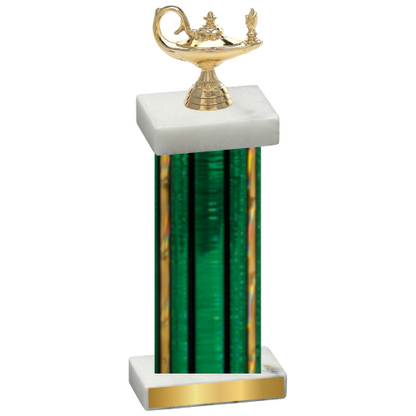 Single Green Glacier Academics Trophy