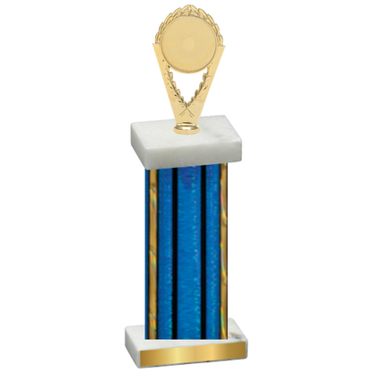 Single Blue Glacier Insert Trophy