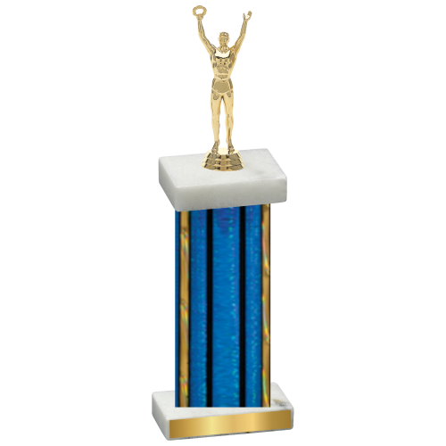 Single Blue Glacier Victory Trophy