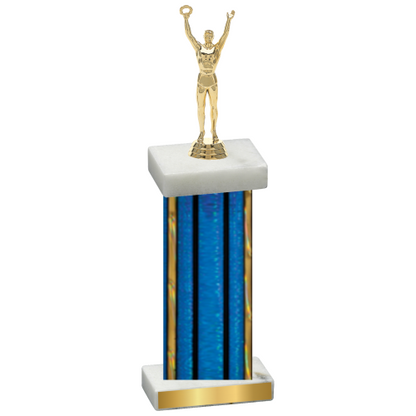 Single Blue Glacier Victory Trophy