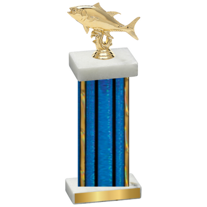 Single Blue Glacier Fishing Trophy