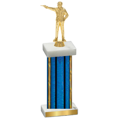 Single Blue Glacier Shooter Trophy