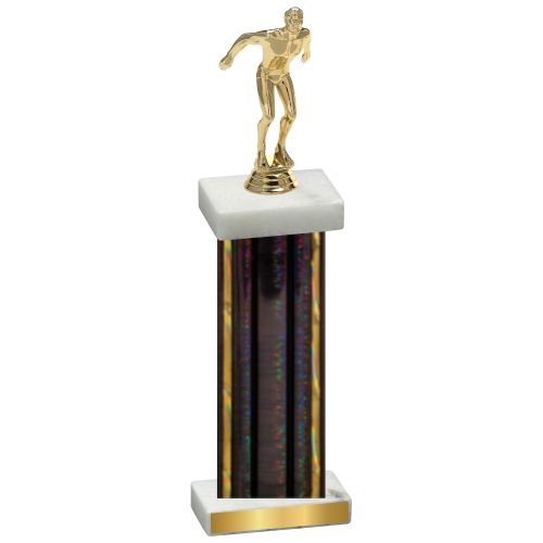 Single Black Glacier Swimming Trophy