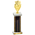 Single Black Glacier Pickleball Trophy