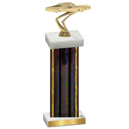 Single Black Glacier Cars Trophy