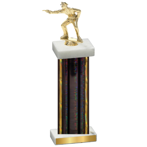 Single Black Glacier Shooter Trophy