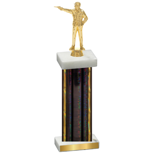 Single Black Glacier Shooter Trophy