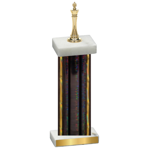 Single Black Glacier Chess Trophy