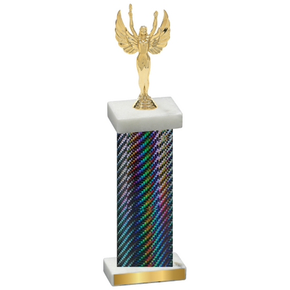 Single Black Carbon Fiber Victory Trophy